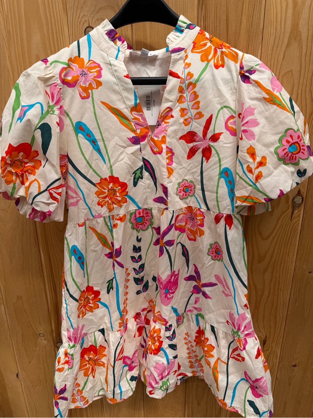 THML floral summer cotton dress sz S